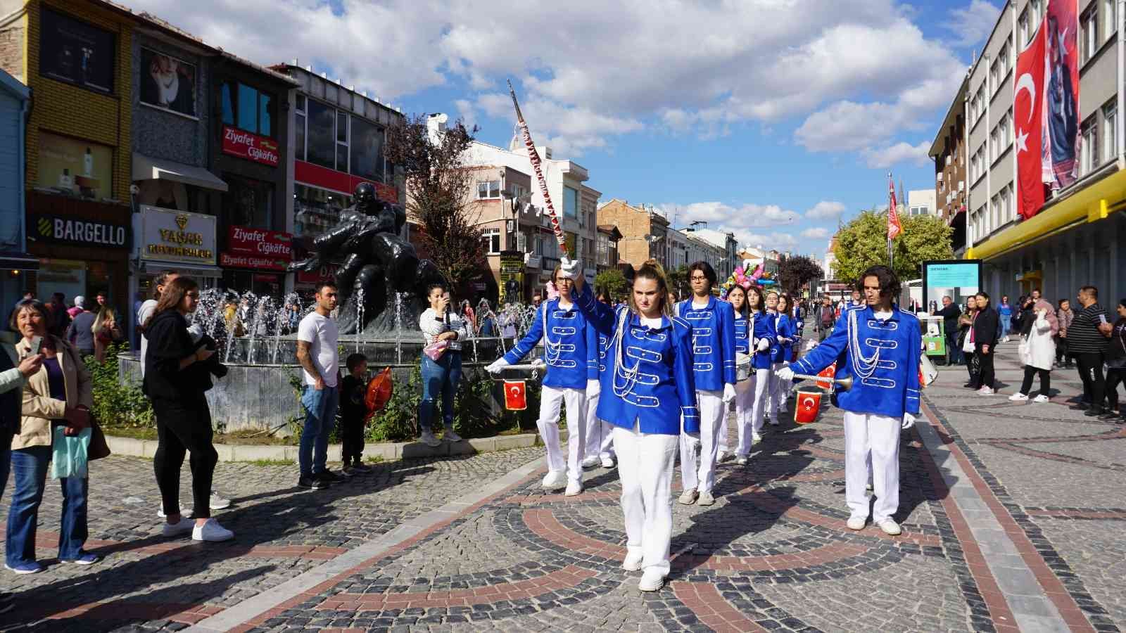 Edirnede Cumhuriyet Bayramı Kutlamaları Başladı
