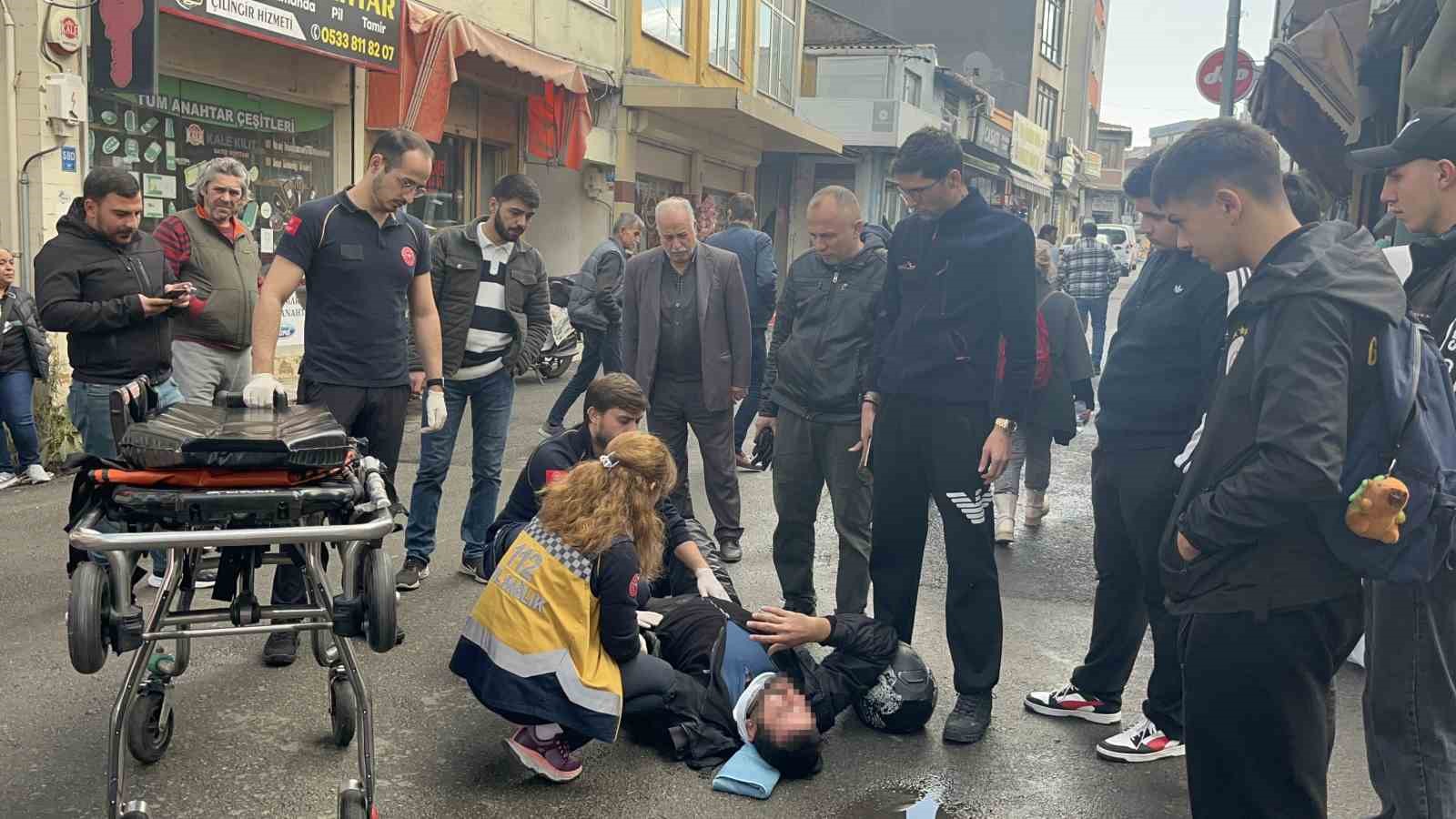 Çorluda İki Ayrı Kaza: 2 Yaralı