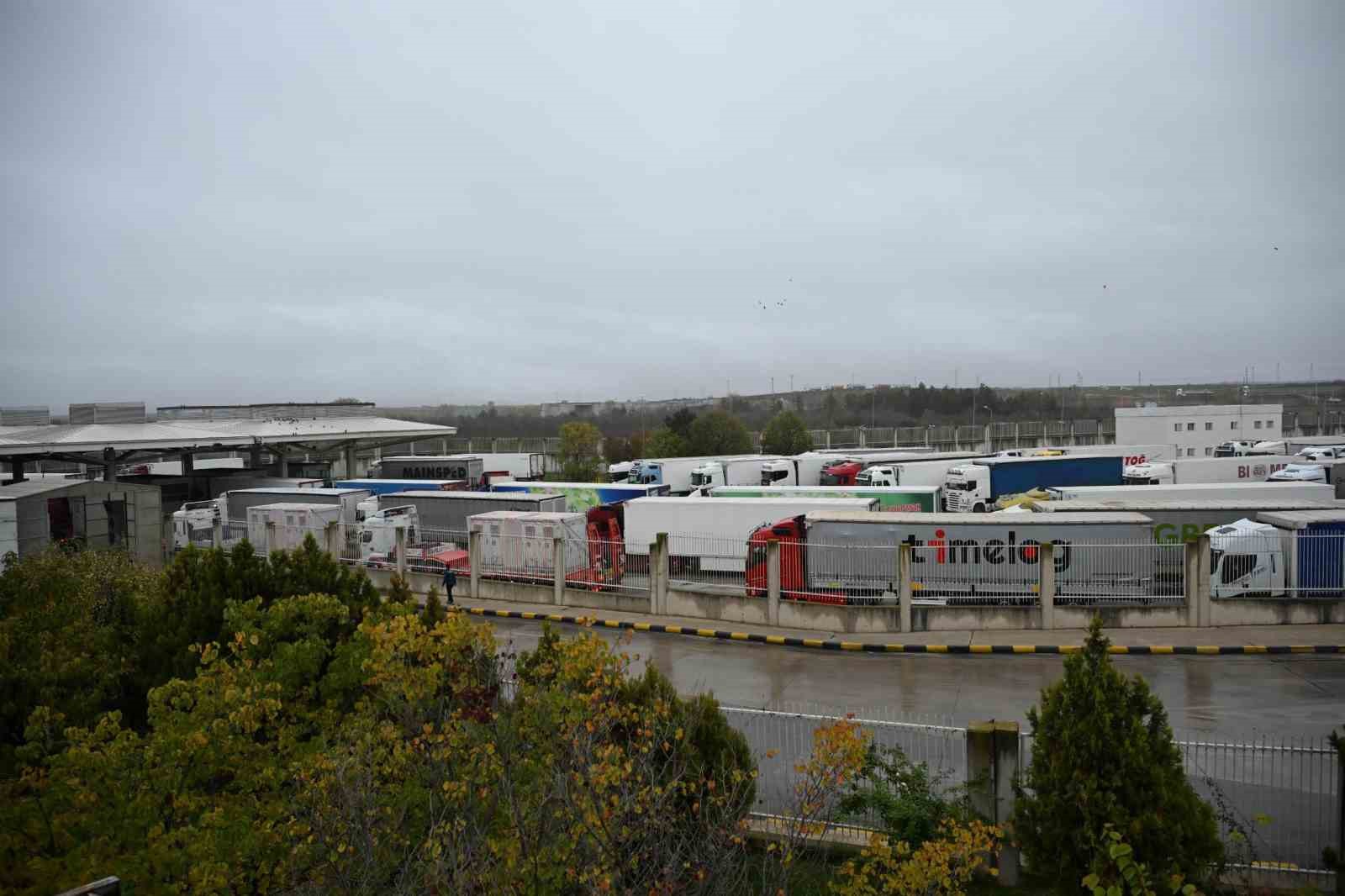 Kapıkulede Rekor Geçiş: 1 Saatte 96 Tır İşlem Gördü