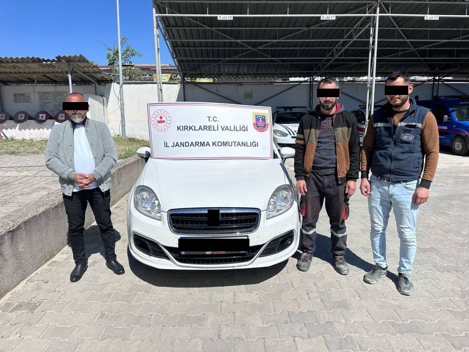 Kırklarelinde 104 Kaçak Göçmen Yakalandı