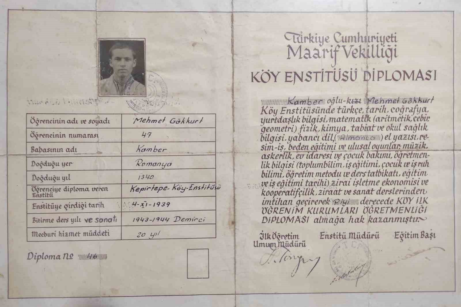 102 Yaşındaki Muratlının Eğitim Çınarına Veda