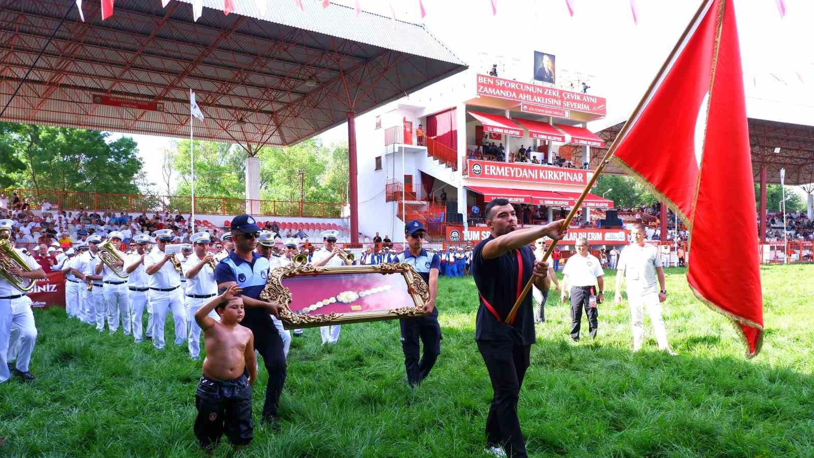 663. Tarihi Kırkpınar Yağlı Güreşlerinin Resmi Açılış Töreni Yapıldı