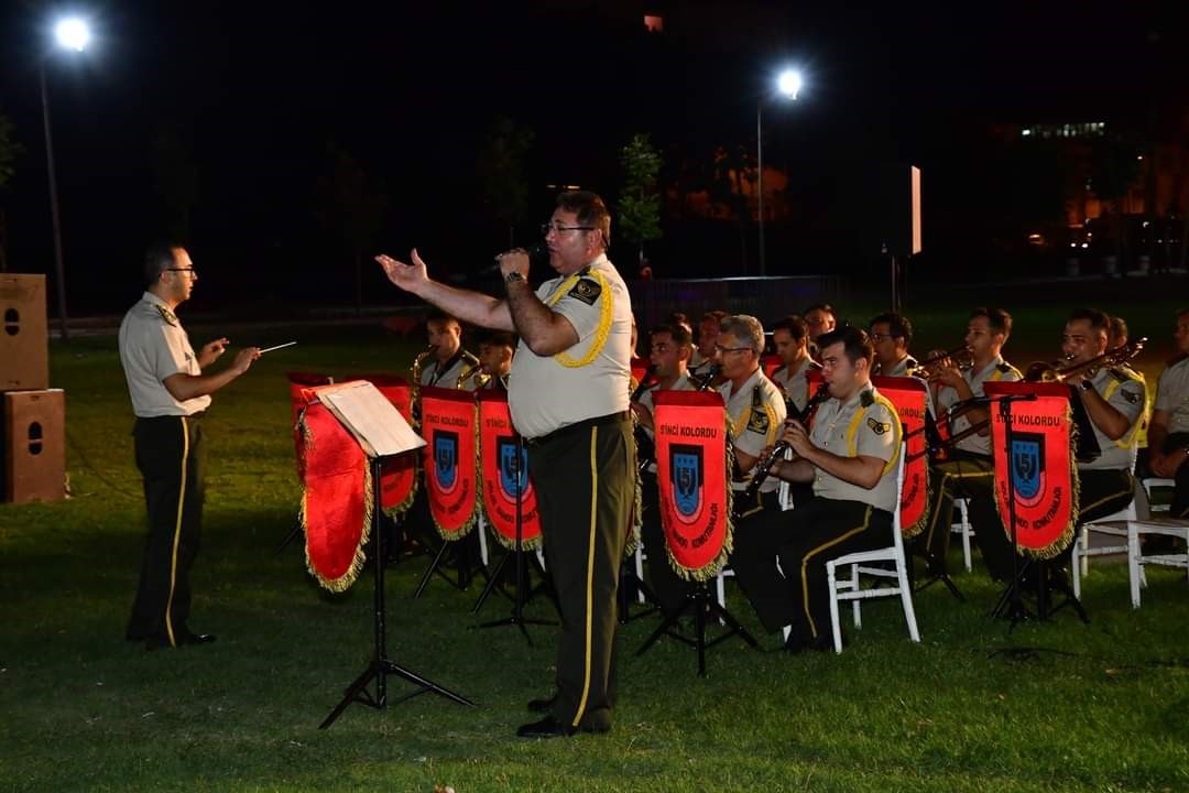 Babaeskide 5. Kolordu Bando Komutanlığı Konser Verdi