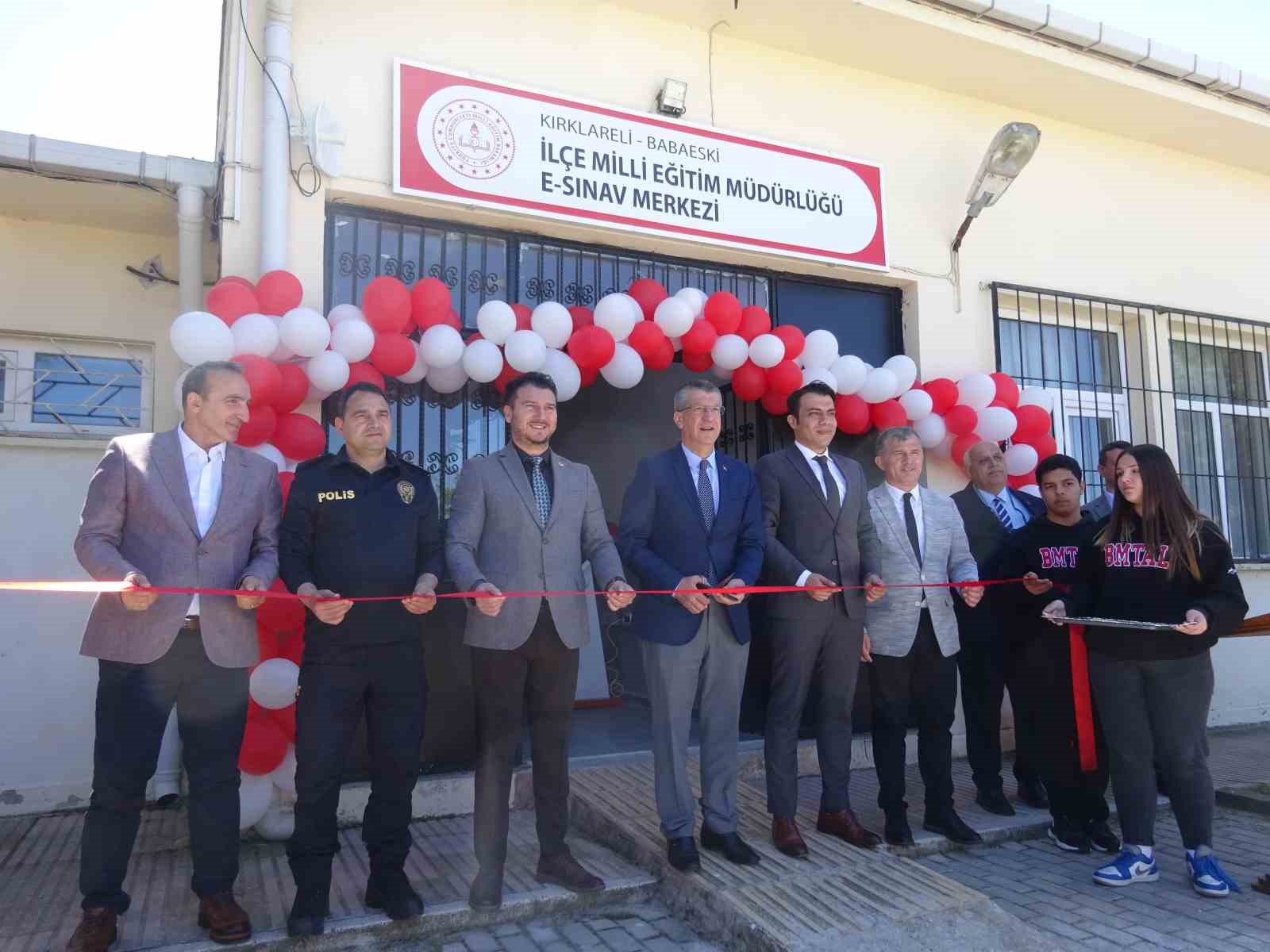 Babaeskide E-Sınav Merkezi Açıldı