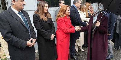 BAŞKAN MÜGE YILDIZ TOPAK PROTOKOL BAYRAMLAŞMA PROGRAMLARINA KATILDI