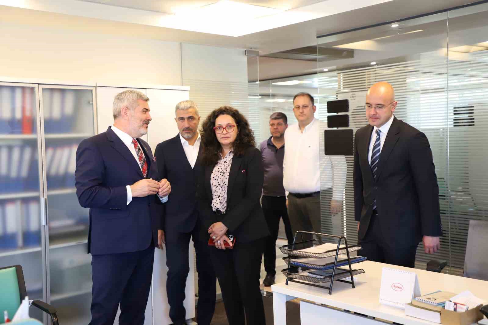 Bulgaristan Edirne Başkonsolosu, Çerkezköy Tso Başkanı Çetin İle Görüştü