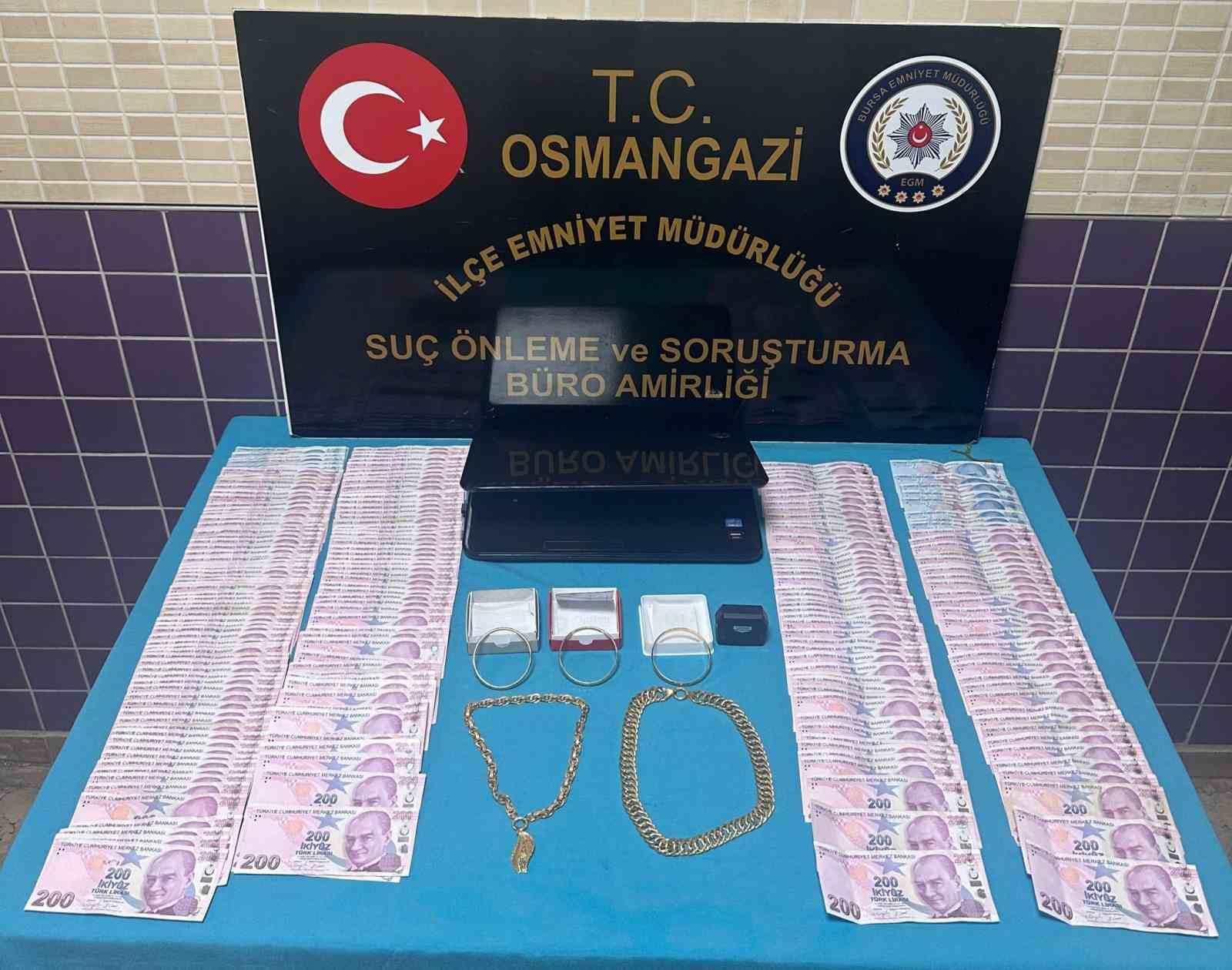 Bursada 900 Bin Liralık Hırsızlık Yapan 2 Şüpheli Yakalandı