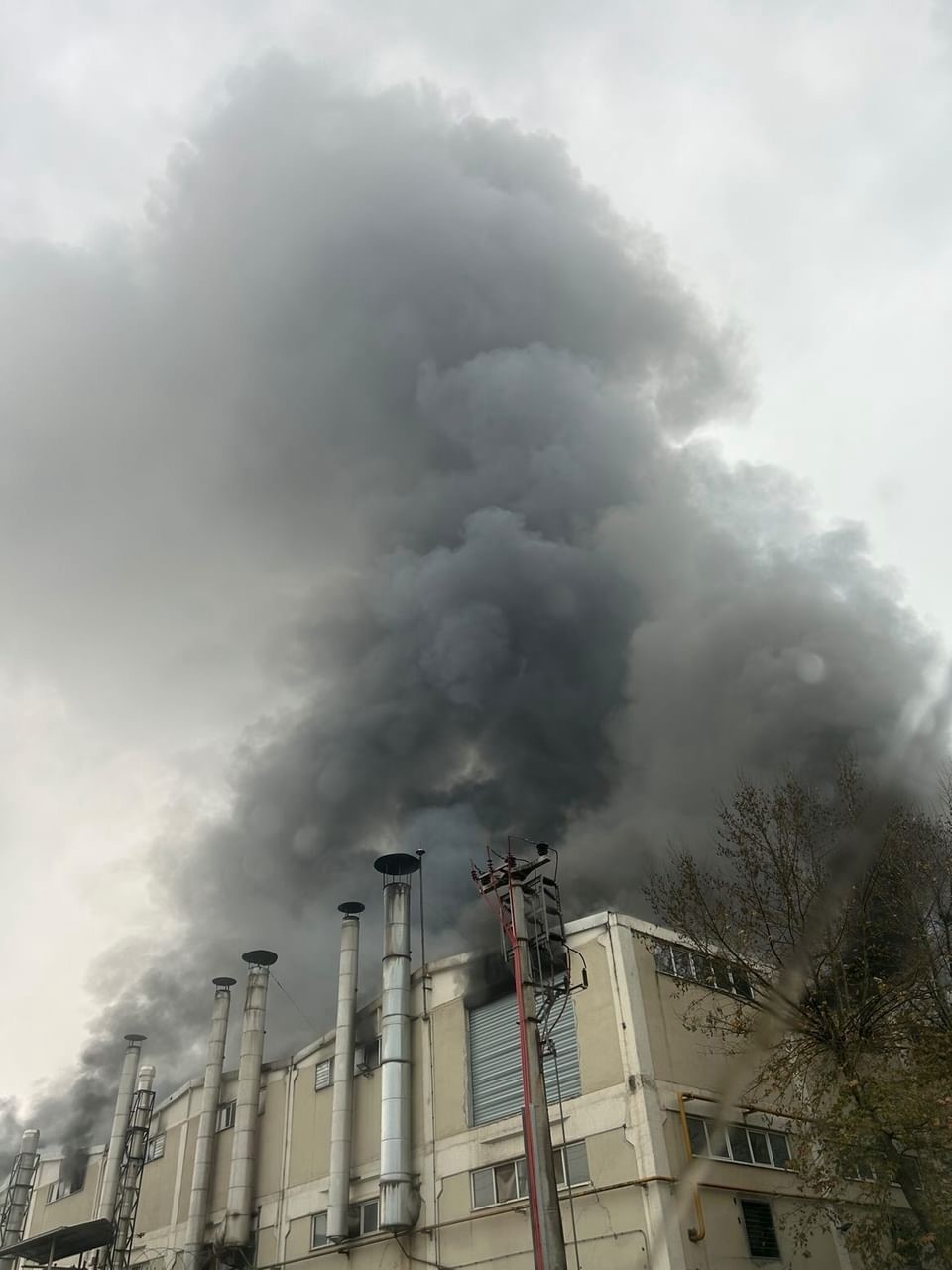 Bursada Tekstil Fabrikasında Büyük Yangın