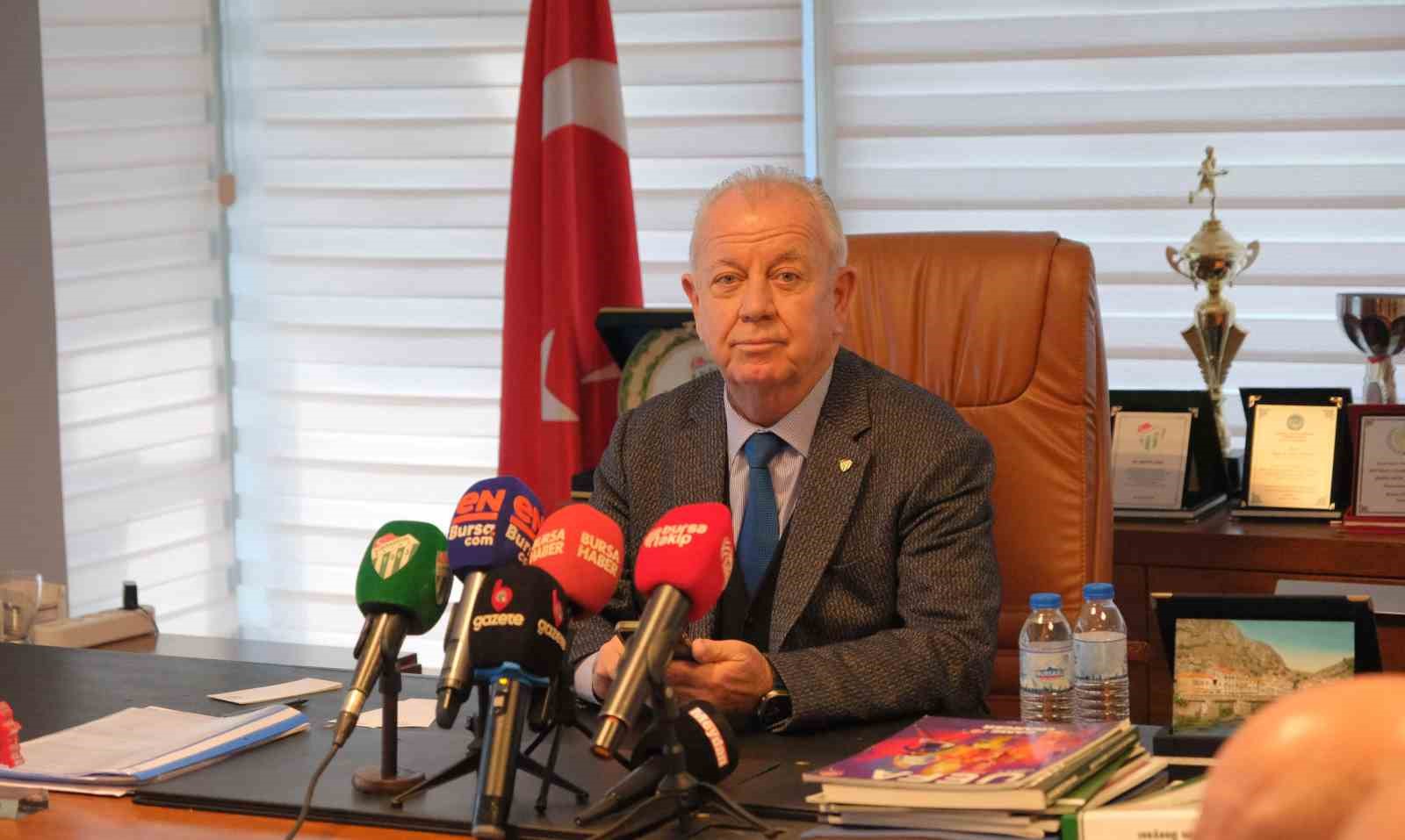 Bursaspor Divan Başkanı Galip Sakderden Kongreye Büyük Çağrı