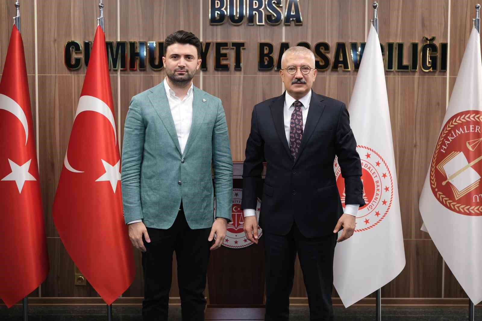 Bursaspor Yönetimi Bursa Cumhuriyet Başsavcısı Ramazan Solmazı Ziyaret Etti