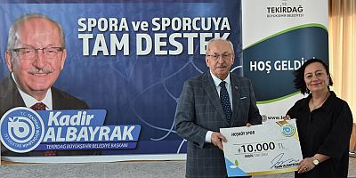 Büyükşehir'den Spora ve Sporcuya 490 Bin TL'lik Destek