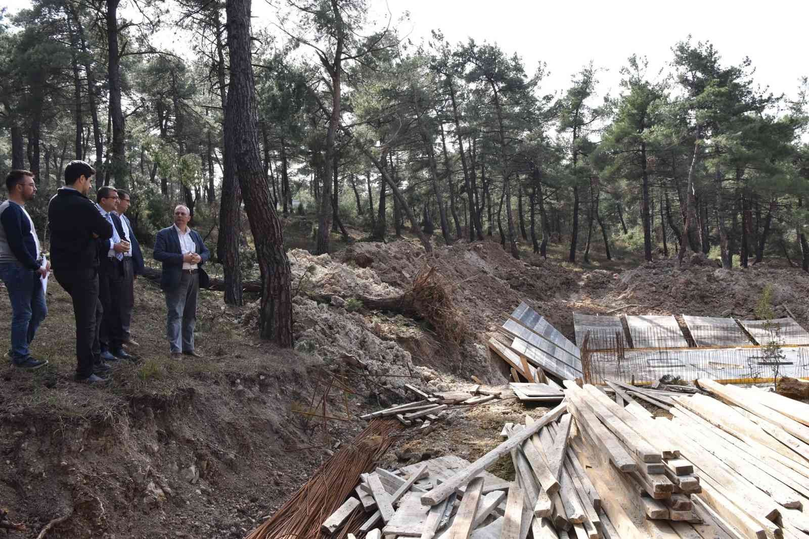 Çan Seramik Mahallesi Su Deposu İnşaatı Başladı