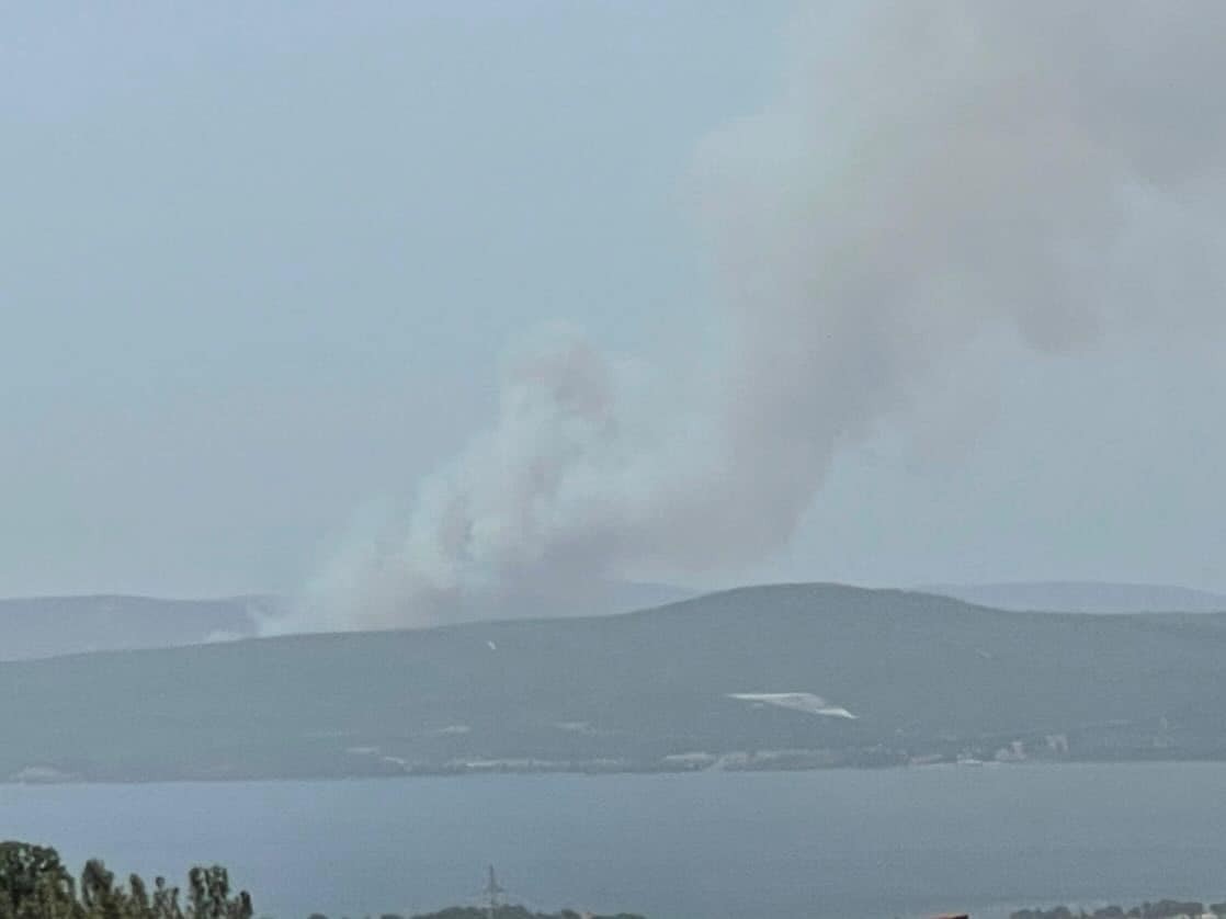 Çanakkalede Orman Yangını