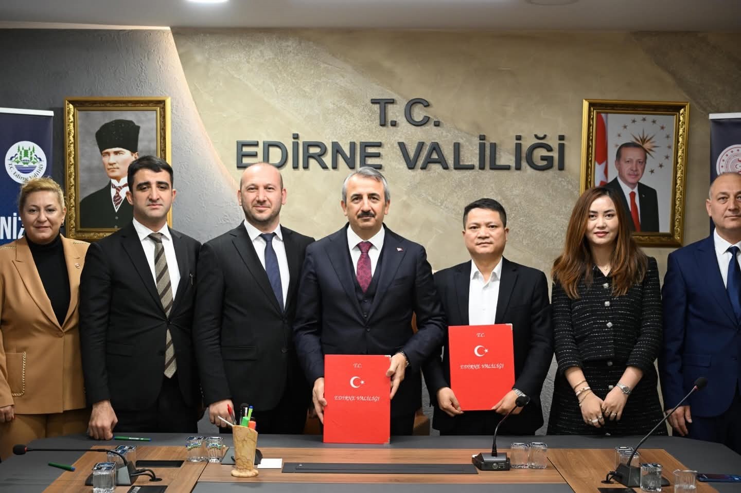 Çinli Firma Edirnede Bin 660 Kişiye İstihdam Sağlayacak