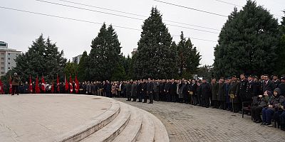 ÇORLU'DA 18 MART ŞEHİTLERİ ANMA GÜNÜ VE ÇANAKKALE ZAFERİ’NİN 110. YILI TÖRENLERLE KUTLANDI