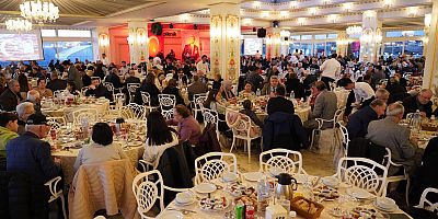 ÇORLU’DA GAZİLER VE ŞEHİT AİLELERİ İFTARDA BİR ARAYA GELDİ