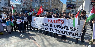 ÇORLU’DAN GAZZE’YE GÜÇLÜ MESAJ: “İNSANLIK KATLİAMINA DUR DE!”