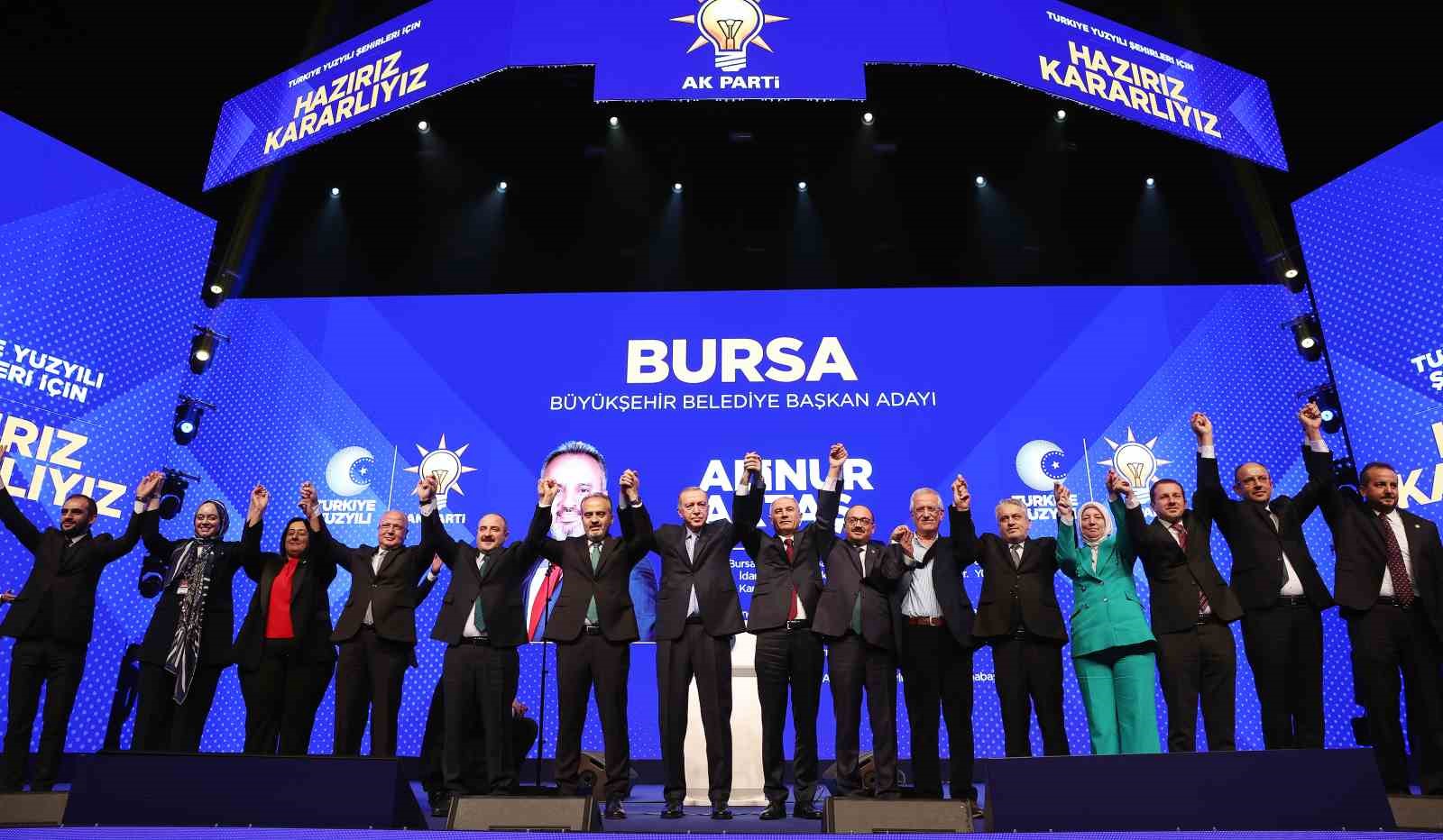 Cumhurbaşkanı Erdoğan Bursanın Adayını Açıkladı