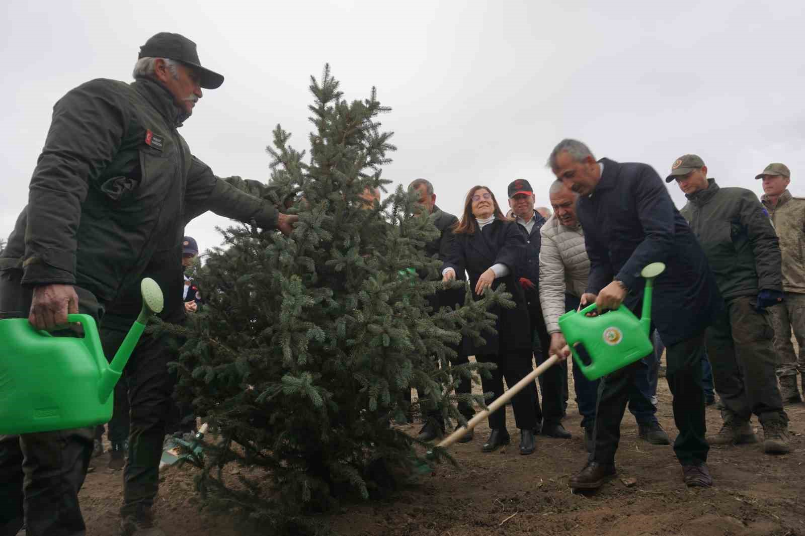 Edirnede 2 Bin Fidan Toprakla Buluştu