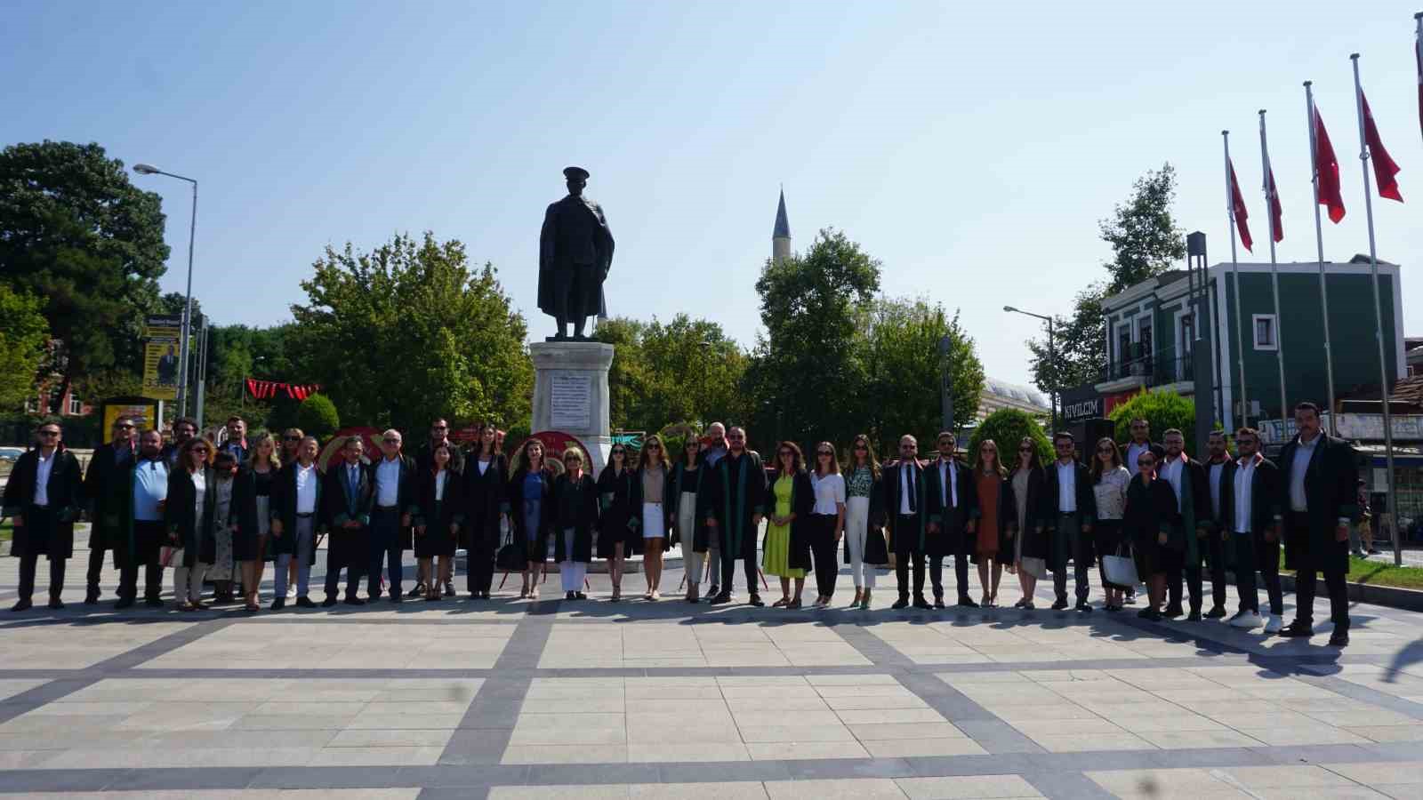 Edirnede Adli Yılın Başlaması Nedeniyle Tören Düzenlendi