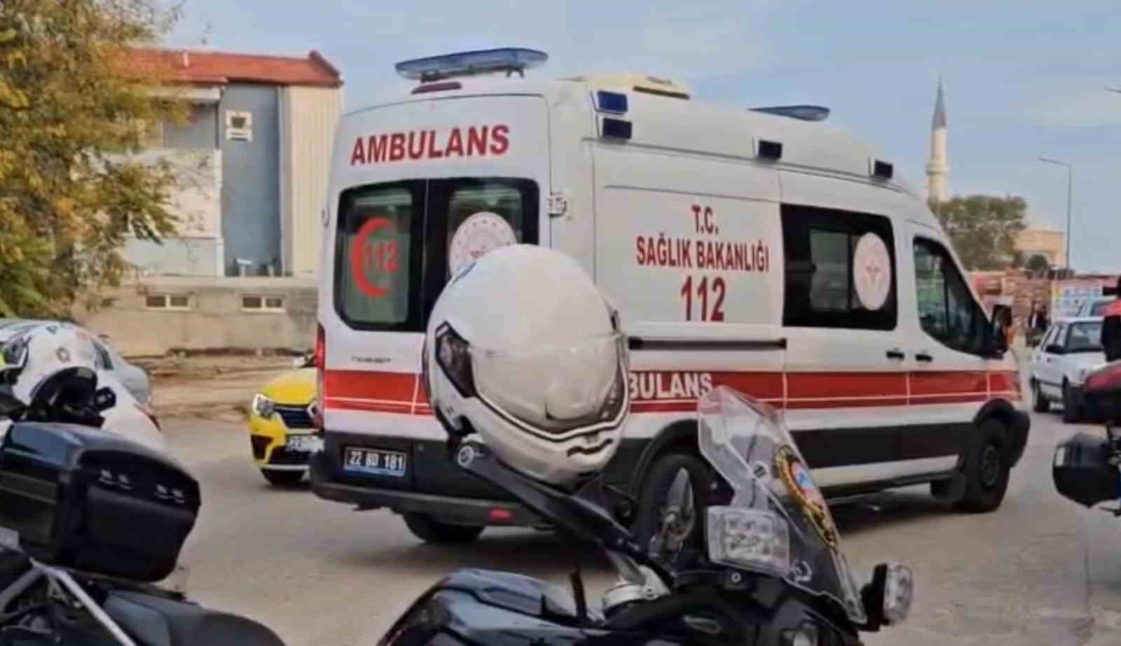 Edirnede Feci Kaza: Otomobilin Altında Kalan Yaşlı Adam Yaşamını Yitirdi