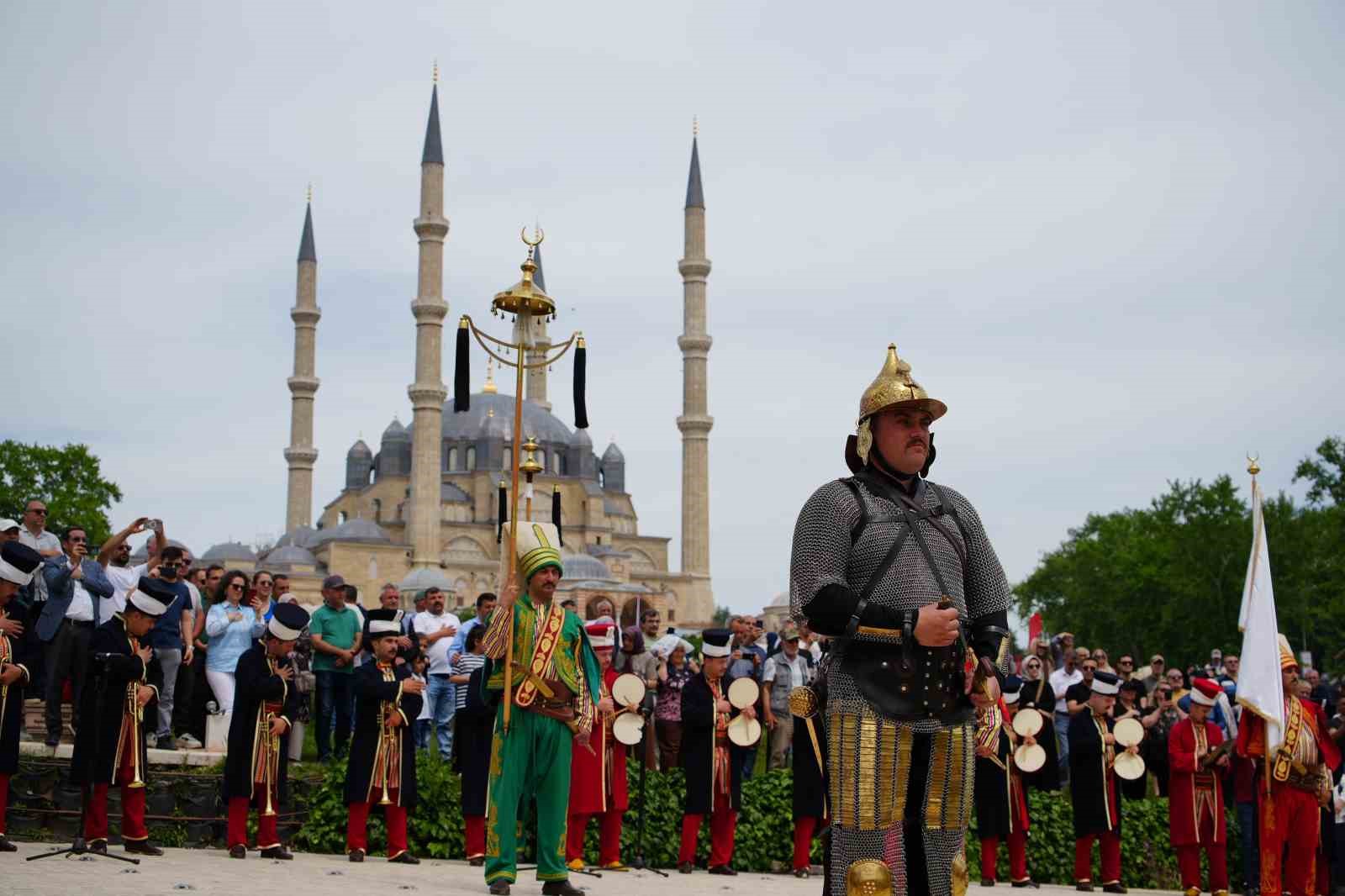 Edirnede İstanbulun Fethi Mehter Konseriyle Kutlandı