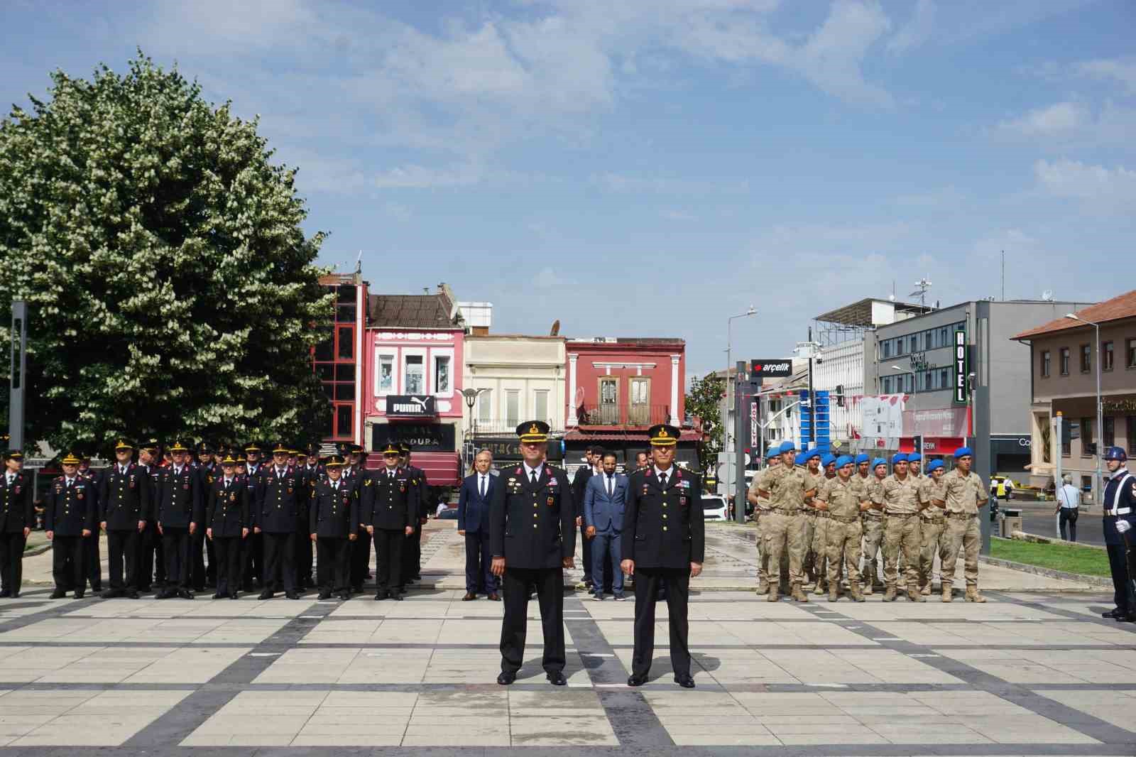 Edirnede Jandarma Teşkilatının Kuruluşunun 185. Yılı Törenle Kutlandı