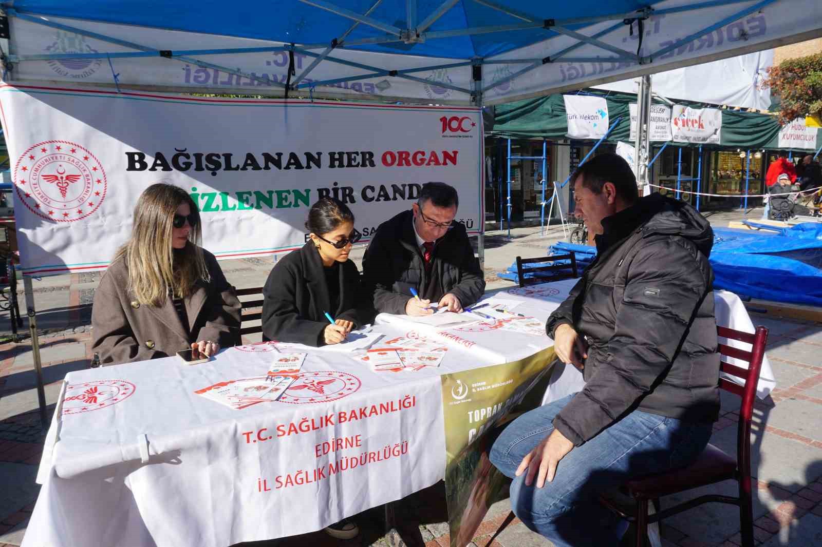 Edirnede Organ Bağışının Önemine Dikkat Çekildi