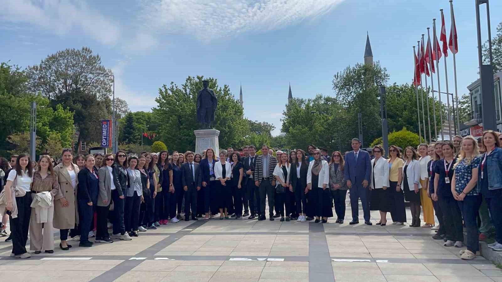 Edirnede Sağlık Kahramanları Unutulmadı