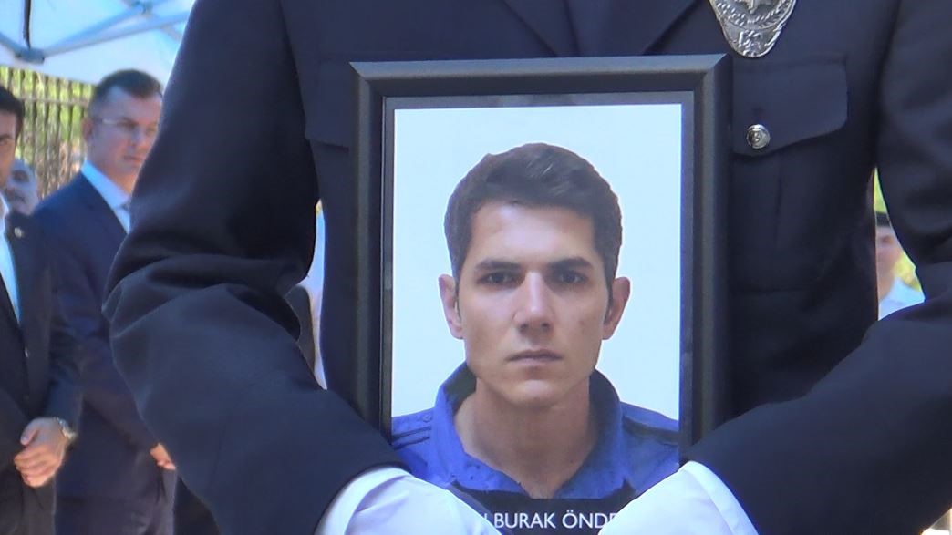 Edirnedeki Feci Kazada Ölen Polis İçin Tekirdağda Tören Düzenlendi