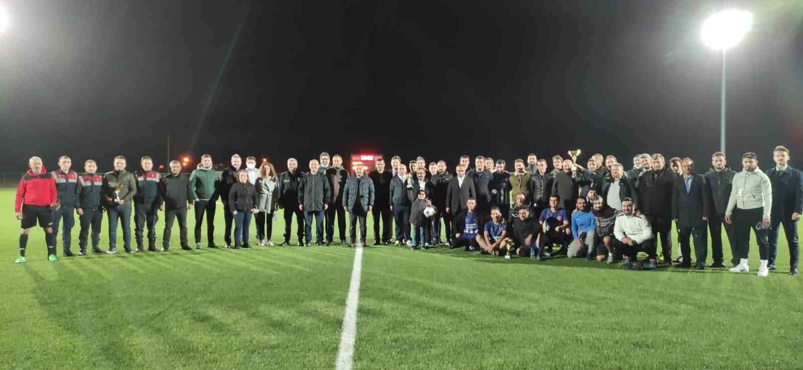 Ergene Kaymakamlığı Futbol Turnuvası Sona Erdi