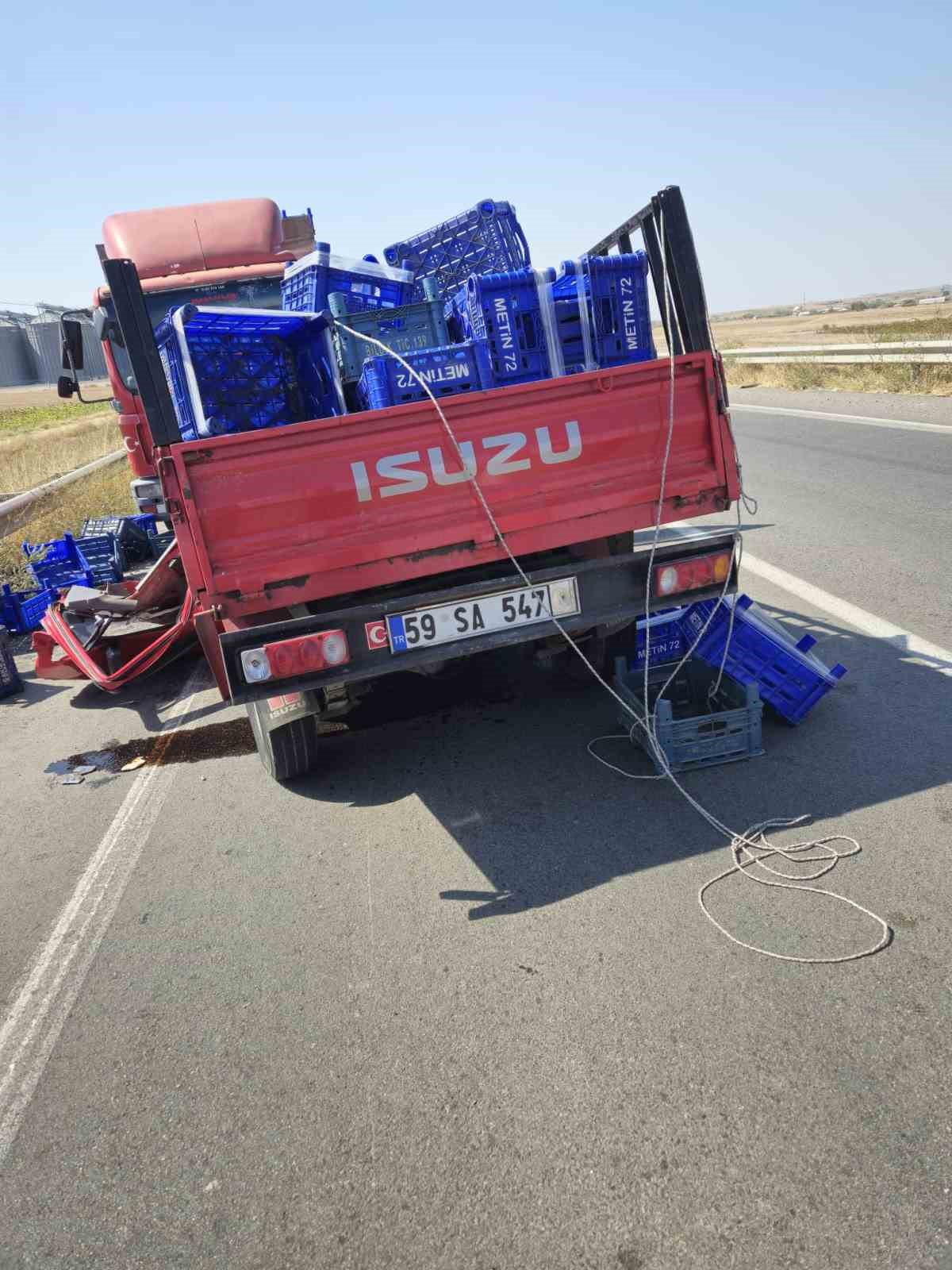 Ergenede Trafik Kazası: 1 Ölü