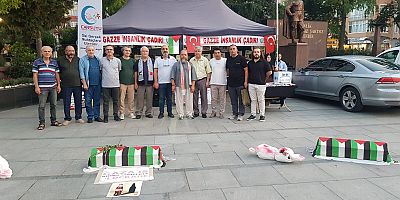 Gazze İçin İnsanlık Çadırı 