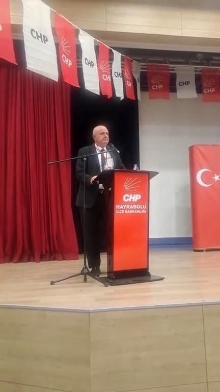 Hayrabolu Belediye Başkanı Tuncer Başoğlu Chpden İstifa Etti