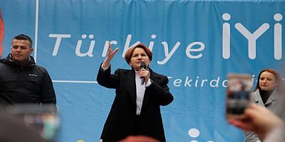 İYİ Parti Genel Başkanı Akşener Tekirdağ'a Geliyor 