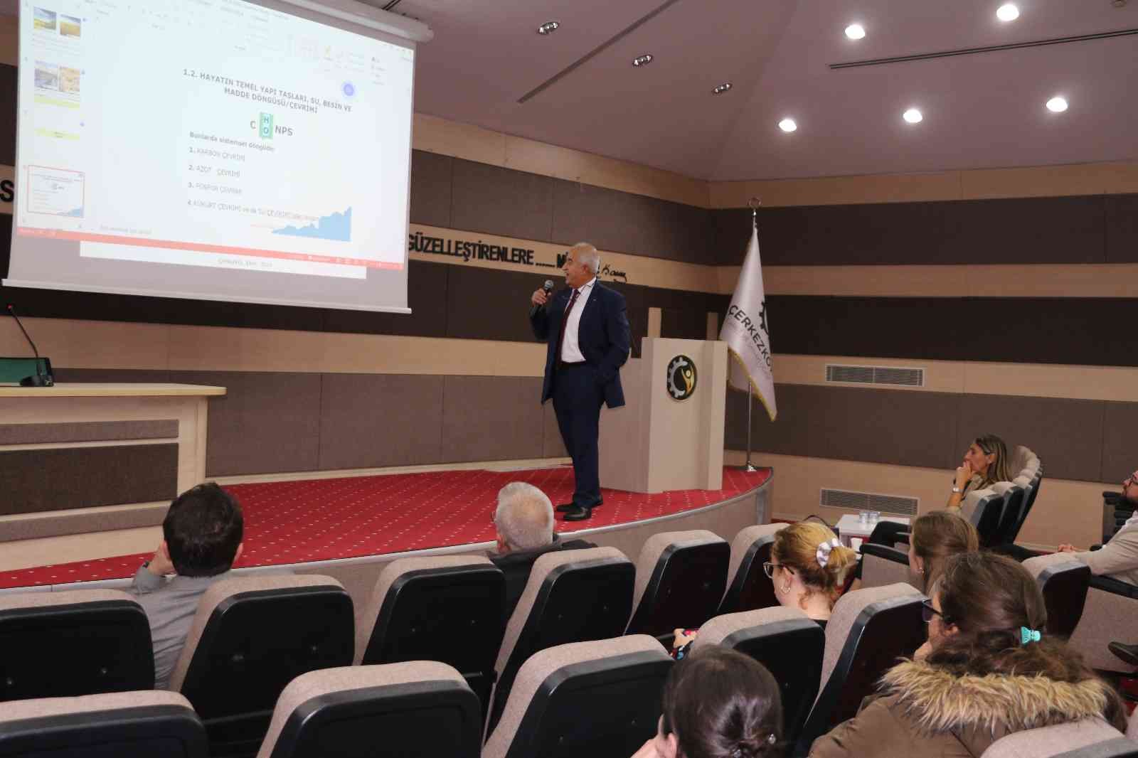 Karbon Ayak İzi Bilgilendirme Semineri Verildi