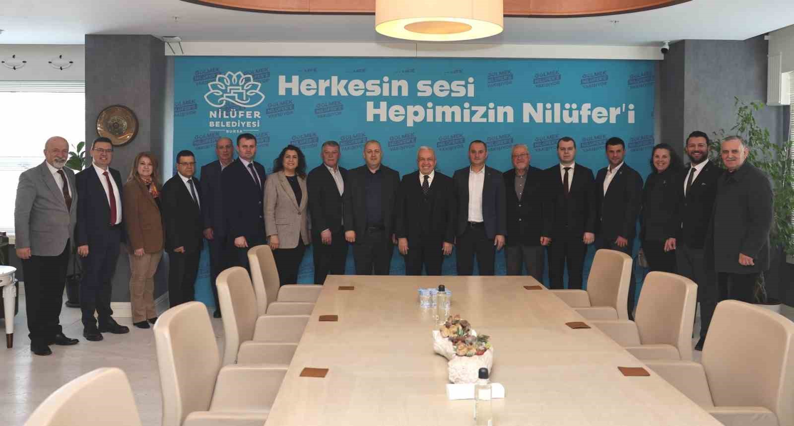 Kardeş Kent Ardino Belediyesinden Nilüfere Ziyaret