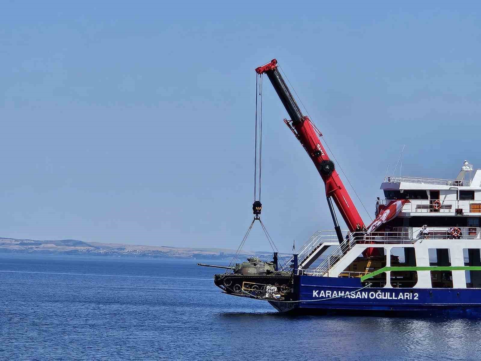 Kıbrıs Barış Harekatına Katılan Tank Saros Körfezinde Batırıldı