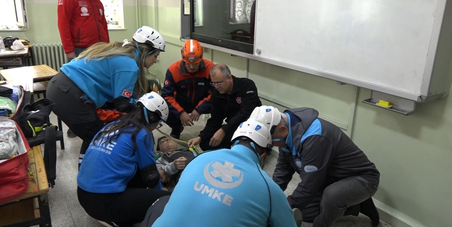 Kırklareli Okullarda Deprem Tatbikatı