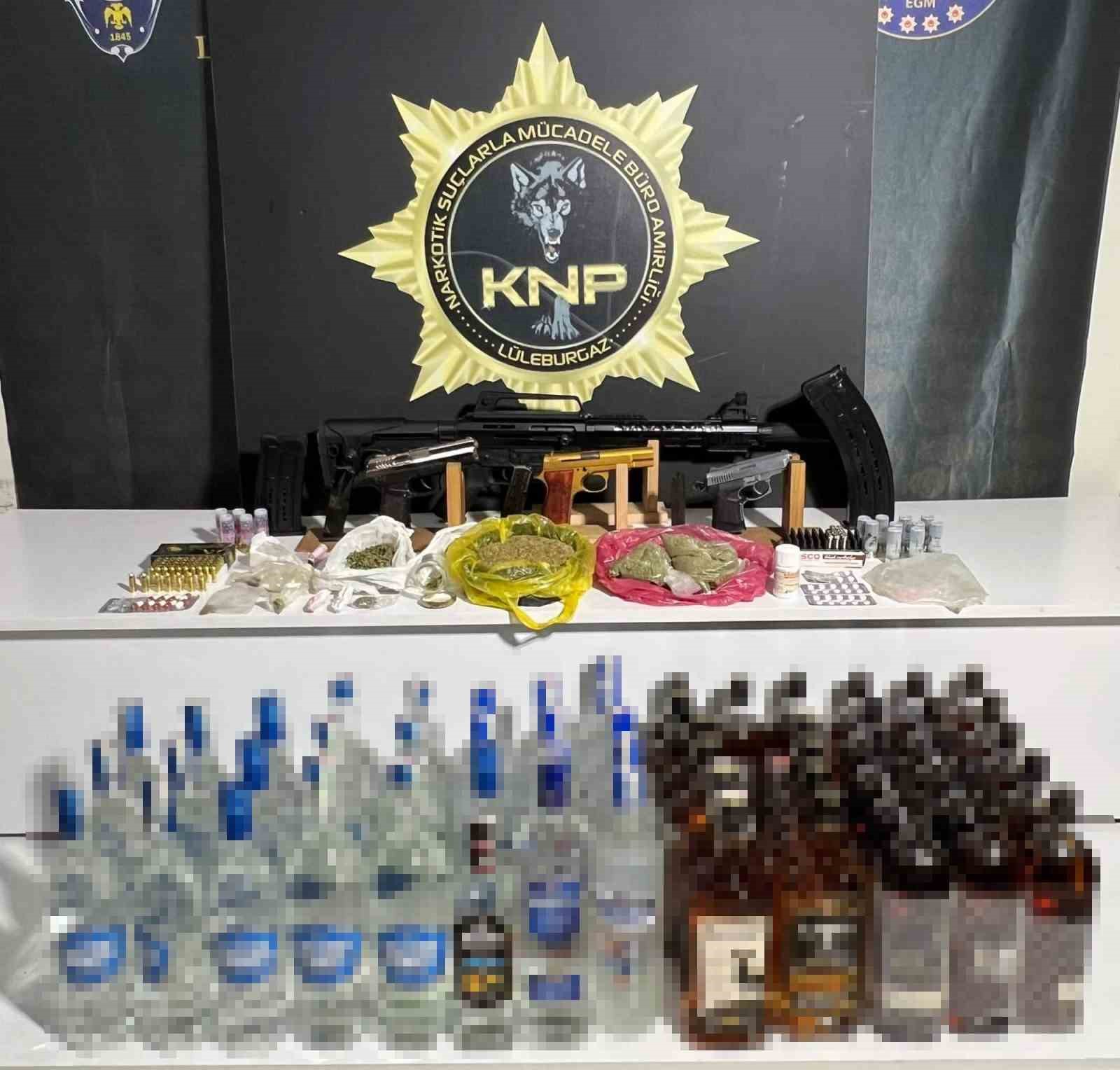 Kırklareli Ve Lüleburgazda Uyuşturucu Operasyonları: Çok Sayıda Madde Ele Geçirildi, Tutuklamalar Var