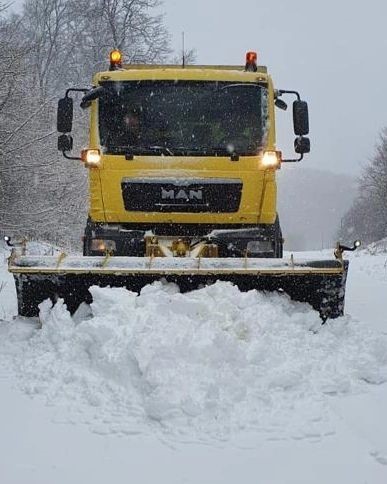 Kırklarelide Kardan Kapanan Köy Yolları Açıldı