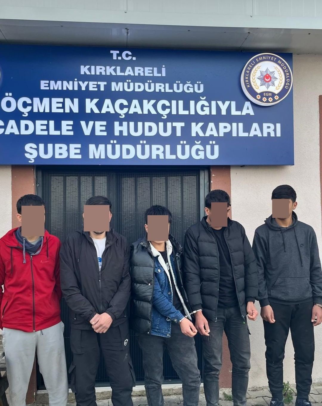Kırklarelinde 6 Kaçak Göçmen Yakalandı, 4 Şüpheli Gözaltına Alındı