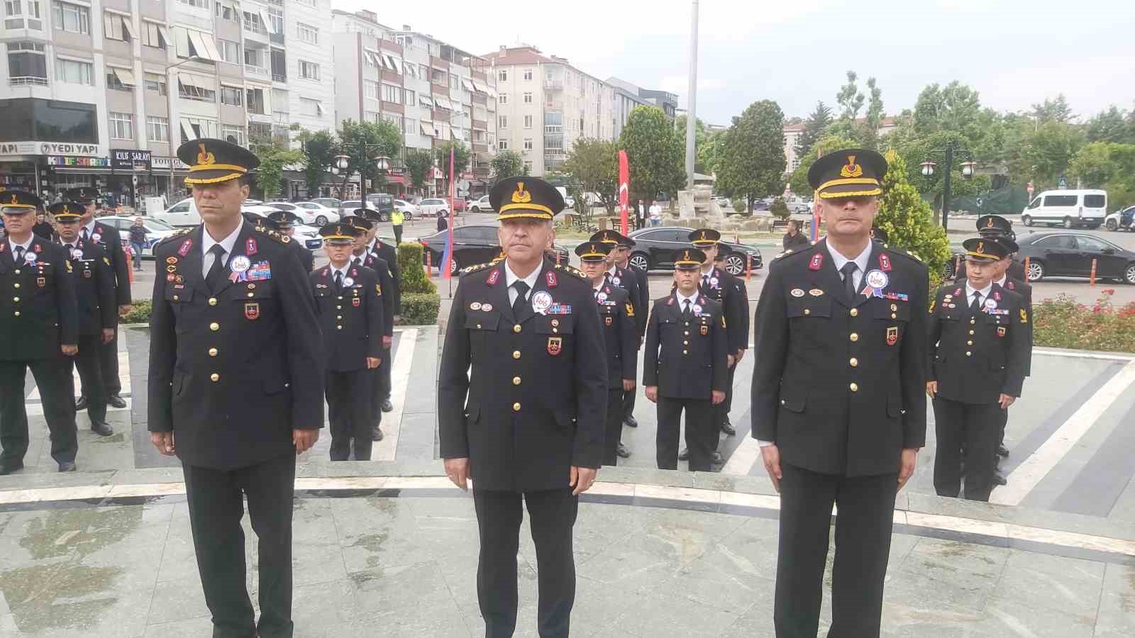 Kırklarelinde Jandarma Teşkilatnın 186. Kuruluş Yıl Dönümü Törenlerle Kutlanıyor