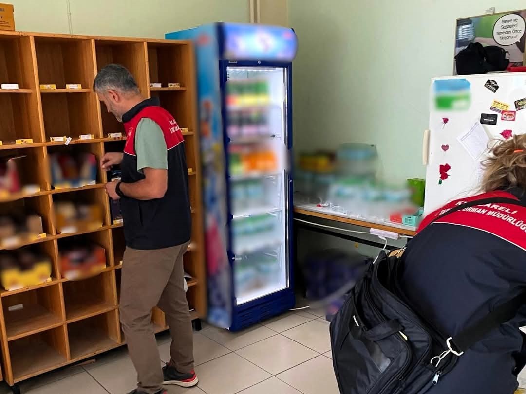 Kırklarelinde Okul Kantinlerine Denetim