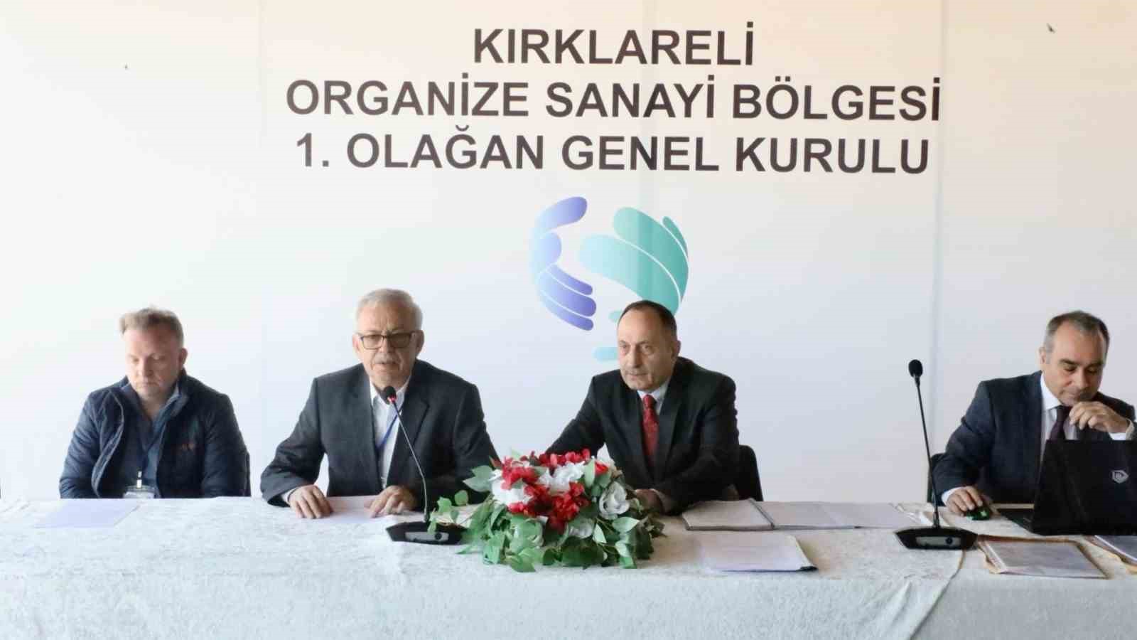 Kırklarelinde Osb Genel Kurulu Yapıldı