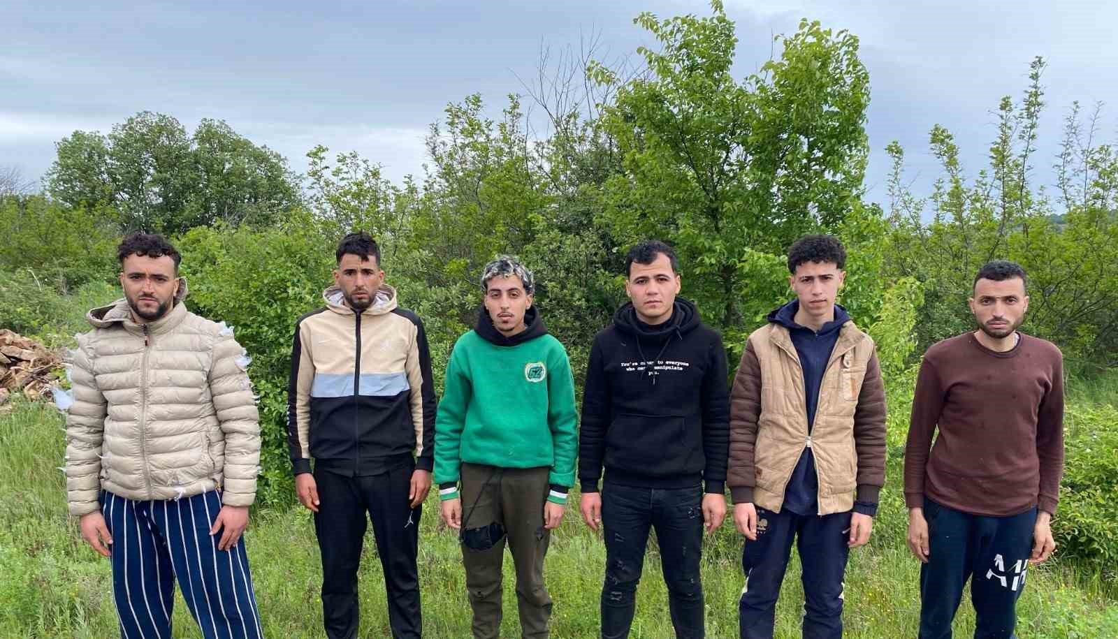 Lalapaşada 6 Kaçak Göçmen Yakalandı