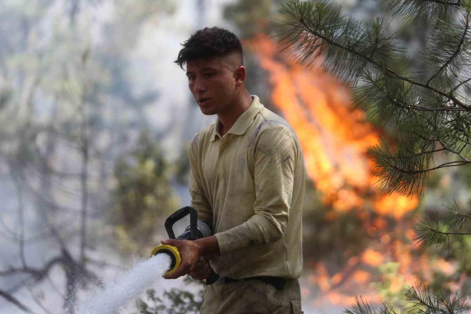 Orhanelindeki Orman Yangını Kontrol Altına Alındı