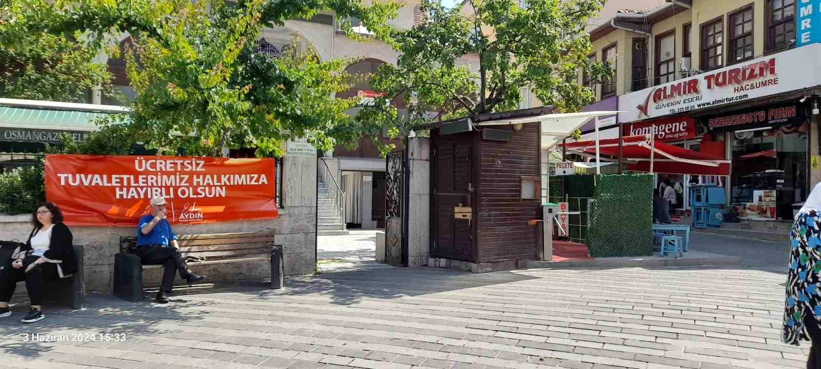 Osmangazide Tuvaletlerin Ücretsiz Olması Yargıya Takıldı