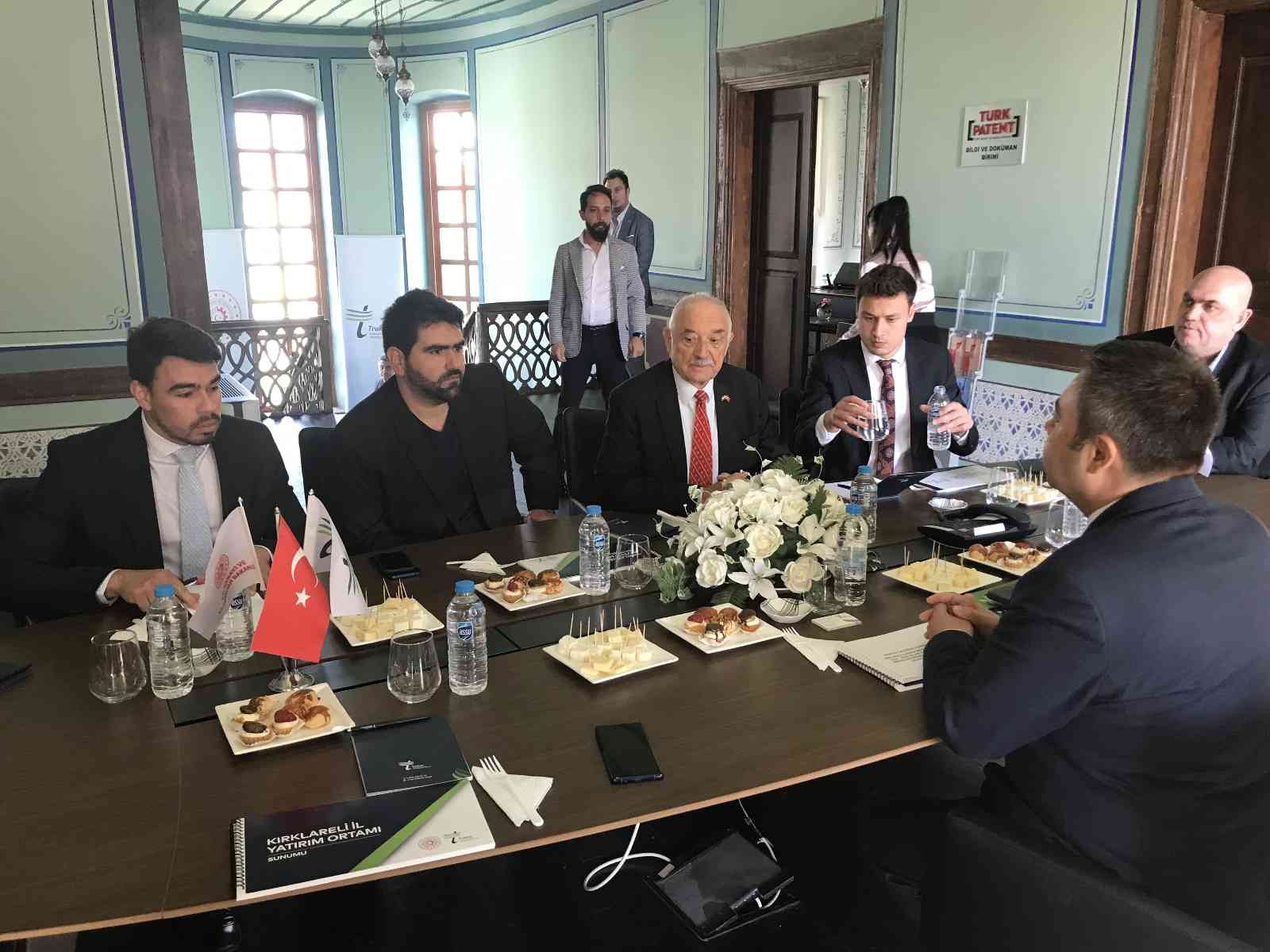 Paraguayın Ankara Büyükelçisi Peralta Kırklarelinde
