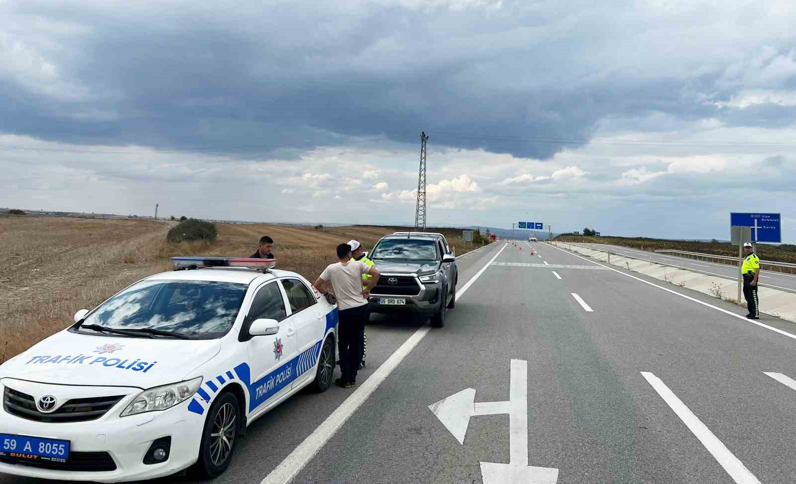 Sarayda Trafik Denetimleri